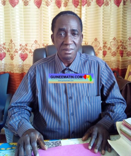 Moriba Sidibé, inspecteur régional de l’éducation de Boké,
