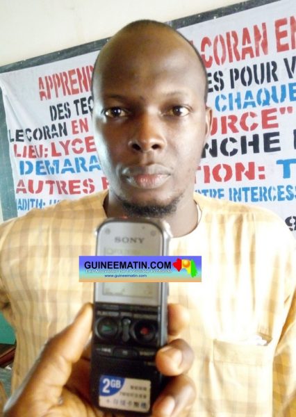 Mamadou Nassirou Diallo, coordonnateur du CIFOD en Guinée,