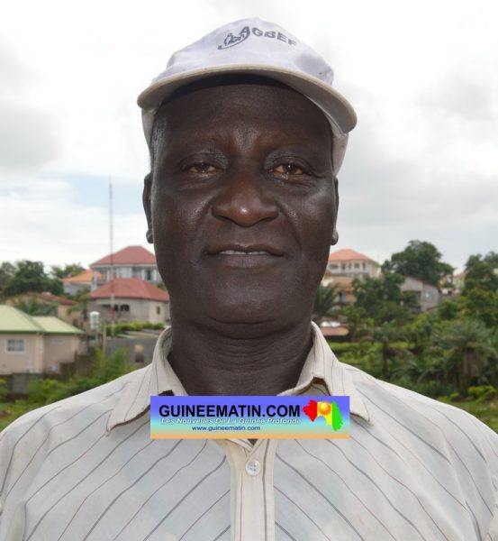 Ninamou Dakana, ingénieur des Eaux et Forêts, chargé des forêts dans la commune de Ratoma,