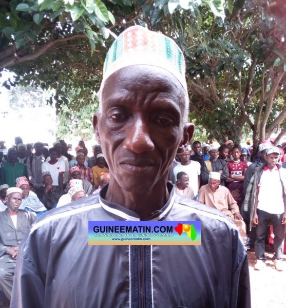  Mamadou Aliou Bah, président du district de  Konsotami centre