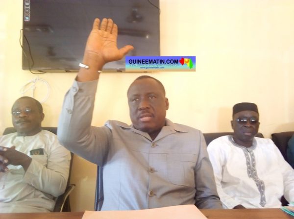 Mamadouba Tawel Camara, maire de la commune urbaine de Boké