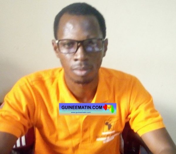 Alpha Oumar Diallo, coordinateur de la Cellule de Veille Citoyenne 