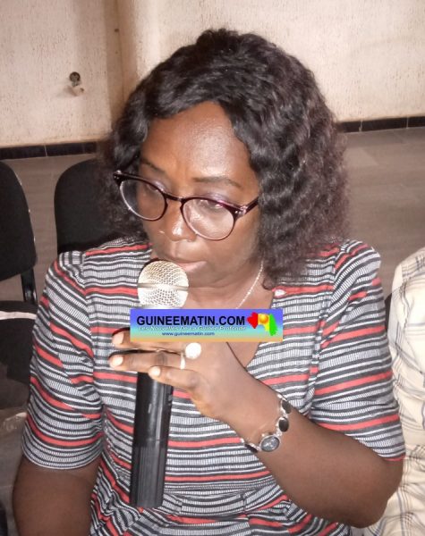 Mme Camara Ousmane Daka Diallo, directrice nationale de la réconciliation au ministère de l’Unité Nationale et de la Citoyenneté