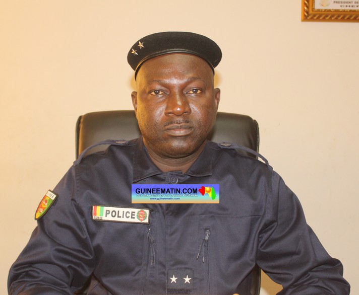 Contrôleur Général Mamadou Camara, Directeur central de la Sécurité publique et porte-parole de la police nationale