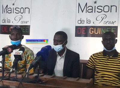 Paul Kokoli Haba Daouda Keita Bouta Kamano A La Conference De Presse Guinee Matin Les Nouvelles De La Guinee Profondeguinee Matin Les Nouvelles De La Guinee Profonde