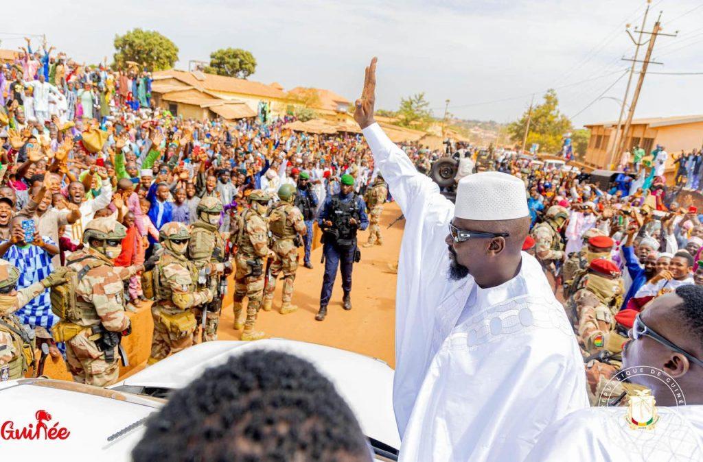 Labé Le Colonel Mamadi Doumbouya Célèbre La Fête De Fin De Ramadan