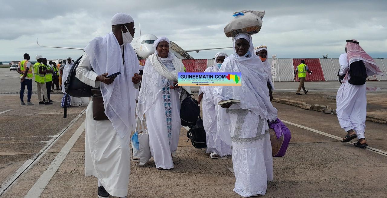 Hajj2023 : le premier convoi (de 343 pèlerins guinéens) vient de rentrer à Conakry