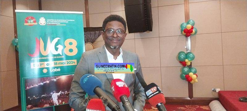 Éducation : le ministre Alpha Bacar Barry lance la phase préparatoire de la 8ème édition des jeux universitaires de Guinée 